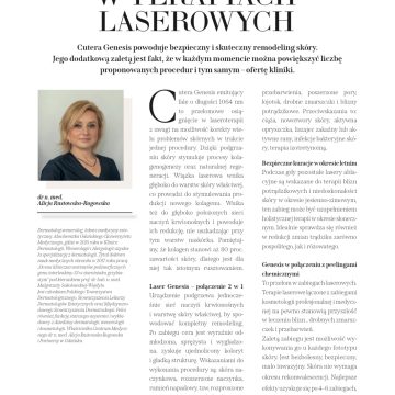 Nasza publikacja w magazynie Pani na temat innowacji w zabiegach laserowych!